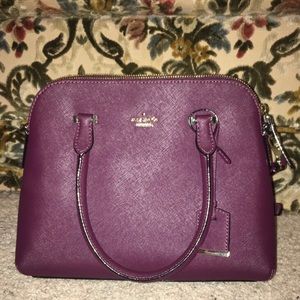 deep plum cameron street maise kate spade purse